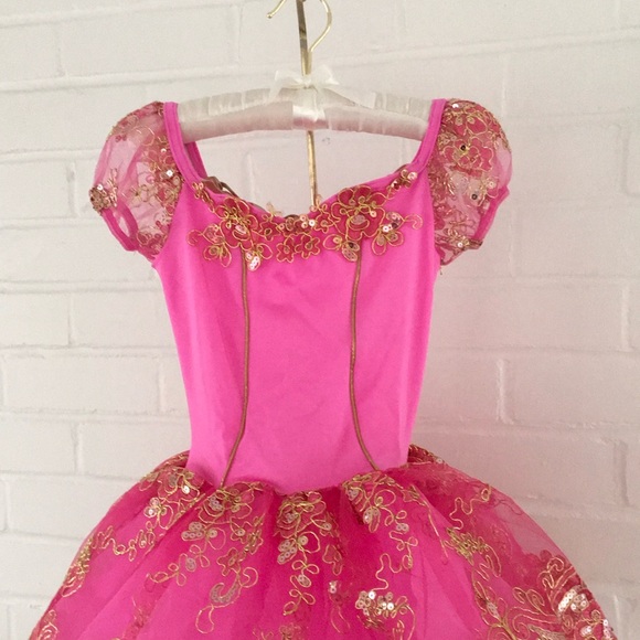 Art Stone Ballet Jazz Hip Hop Dance Recital Competition Tutu Leotard Size 5-6 - Picture 3 of 13